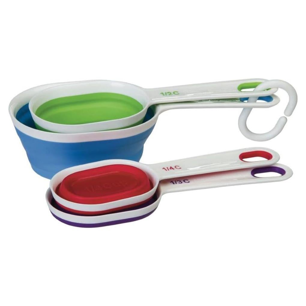 Conjunto de Tazas Medidoras Plegables Prepworks BA-545 - 4 Piezas