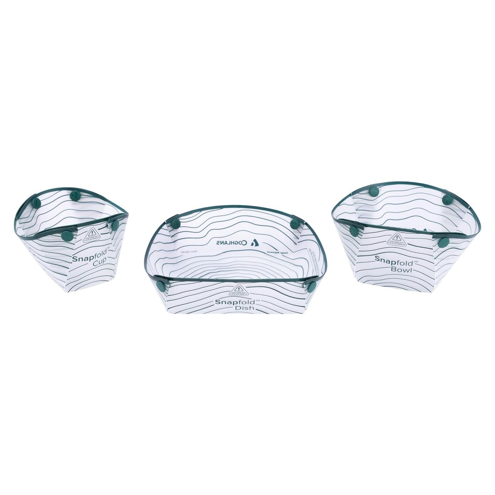 Juego de Utensilios Plegables Coghlan's Snapfold 3 Piezas