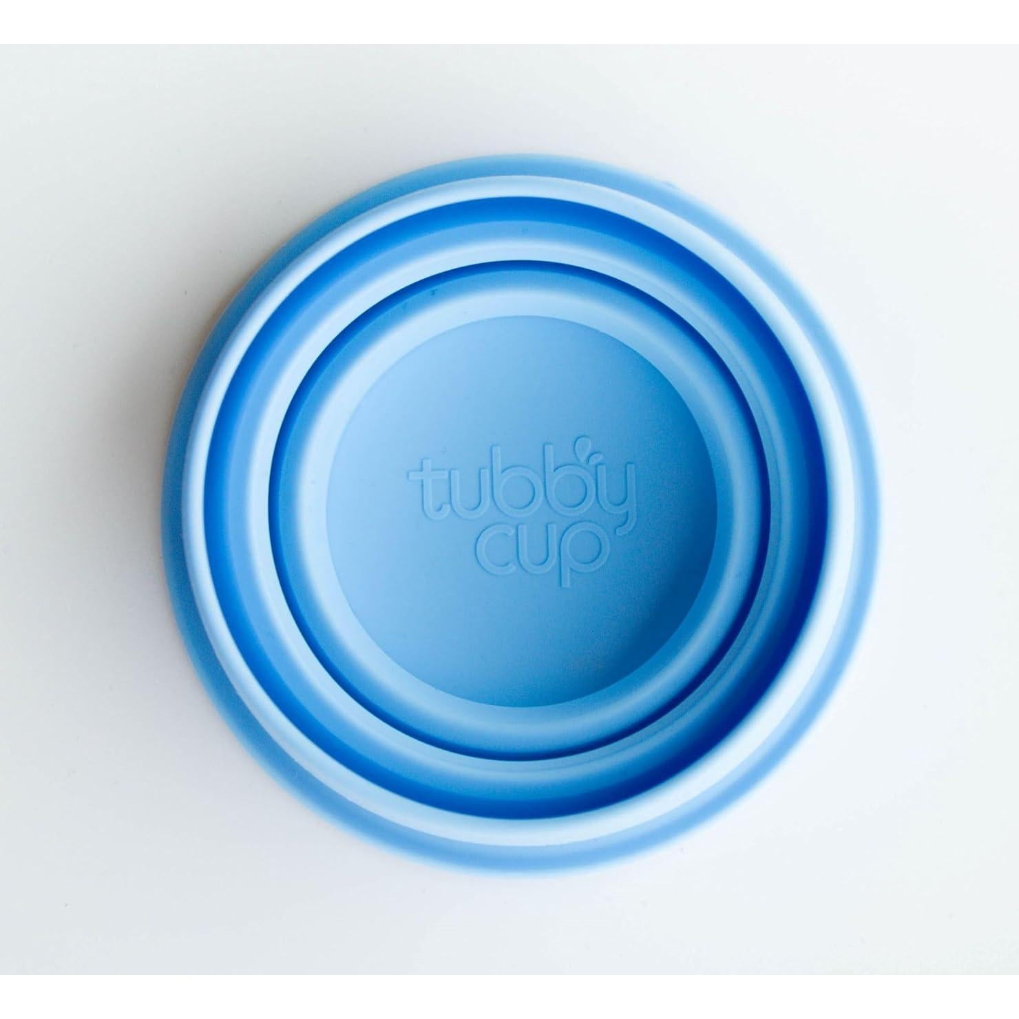 Taza de Baño TubbyCup Azul Plegable y Segura para Bebés