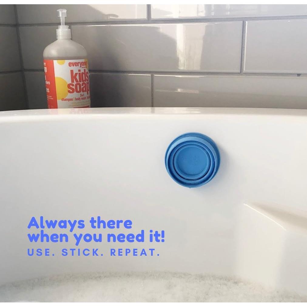 Taza de Baño TubbyCup Azul Plegable y Segura para Bebés