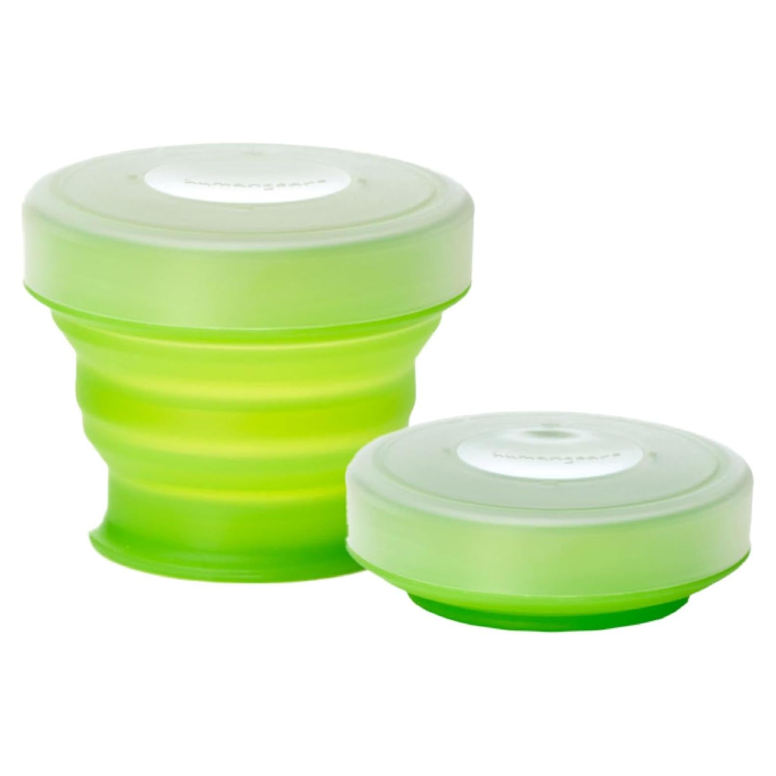 Taza Colapsable GoCup Humangear 118ml Verde Libre de BPA