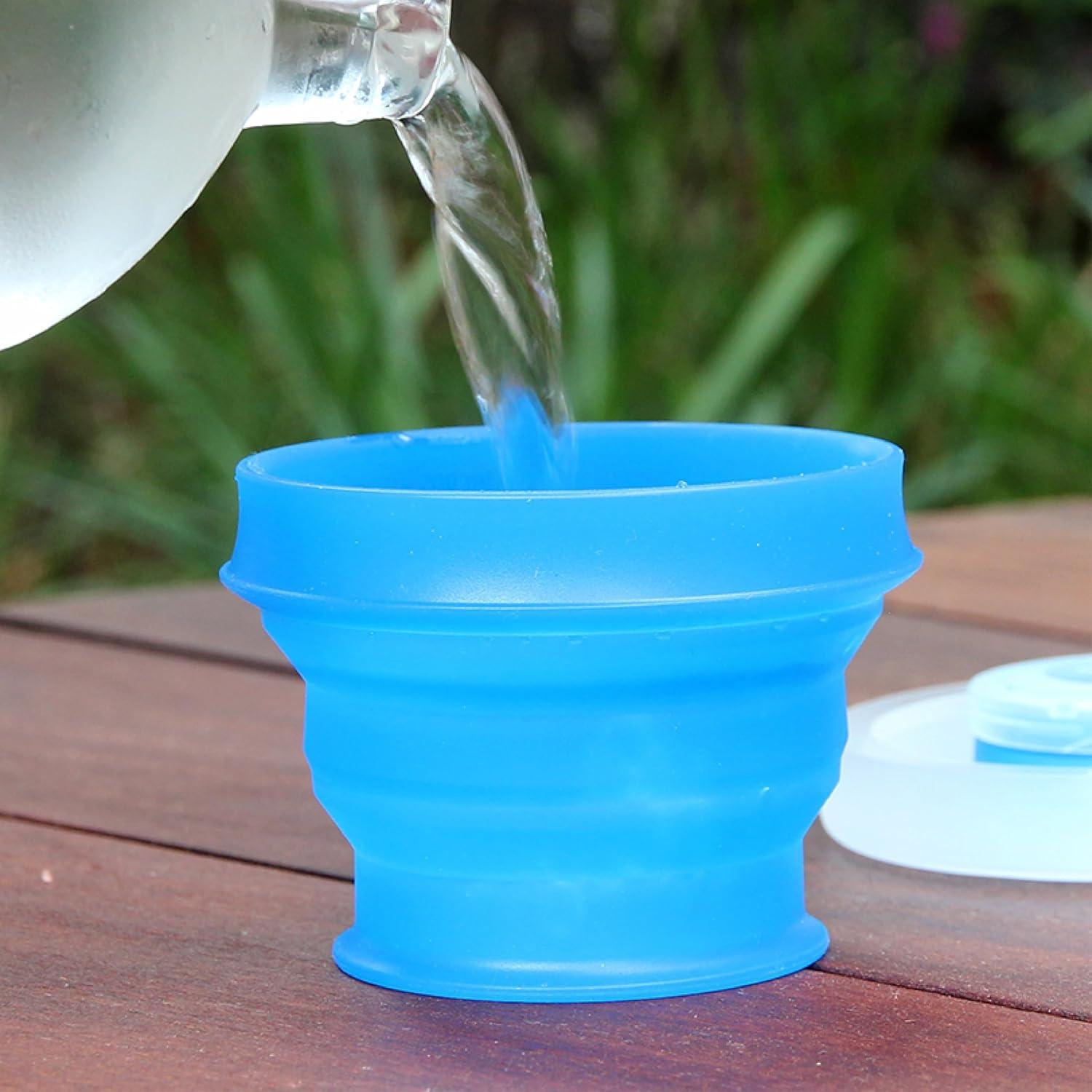 Taza Colapsable GoCup Humangear 118ml Verde Libre de BPA