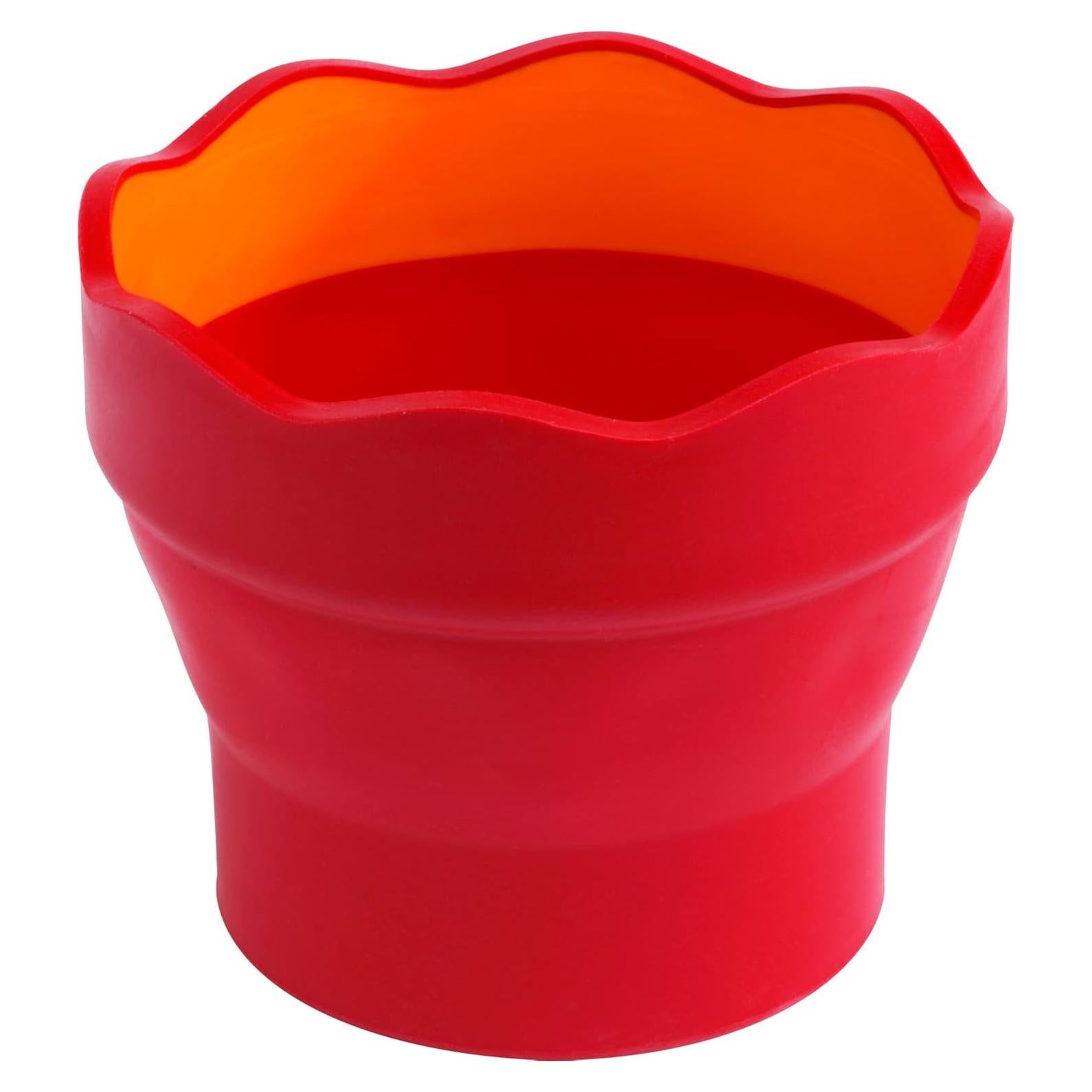 Taza de Agua Plegable Faber-Castell Roja 78.5g