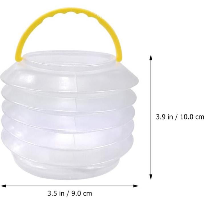 Cubo Plegable para Pinceles EXCEART 9.5x10 cm Reutilizable