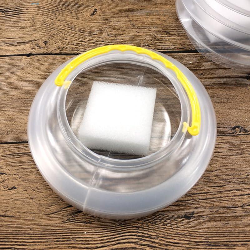 Cubo Plegable para Pinceles EXCEART 9.5x10 cm Reutilizable