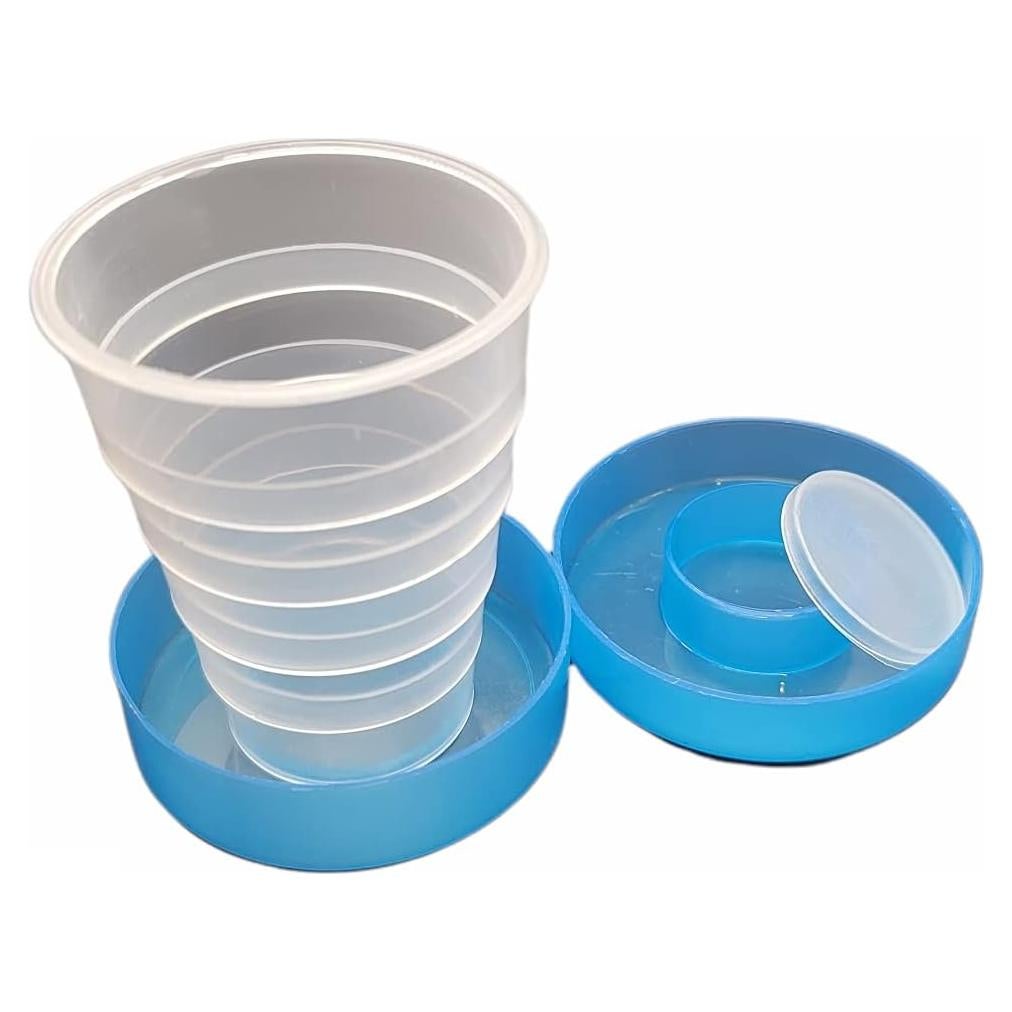 Taza Plegable de Viaje Handy Housewares con Estuche Pastillas