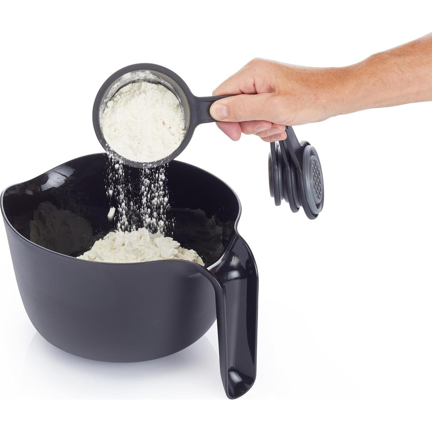 Tazas Medidoras Plegables MasterClass KitchenCraft 4 Pzs