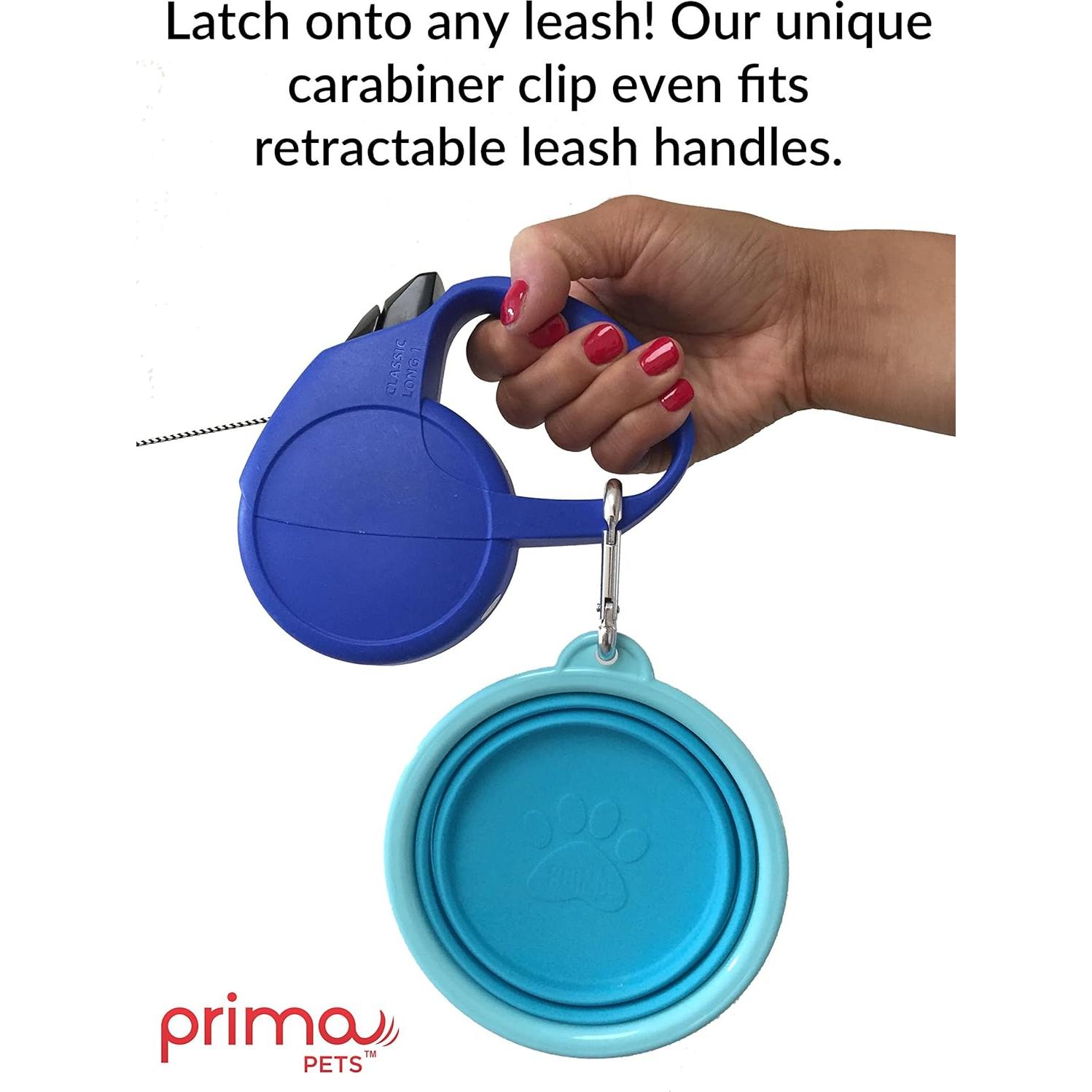 Cuenco de Silicona Colapsable Prima Pets 1.5 Tazas Aqua