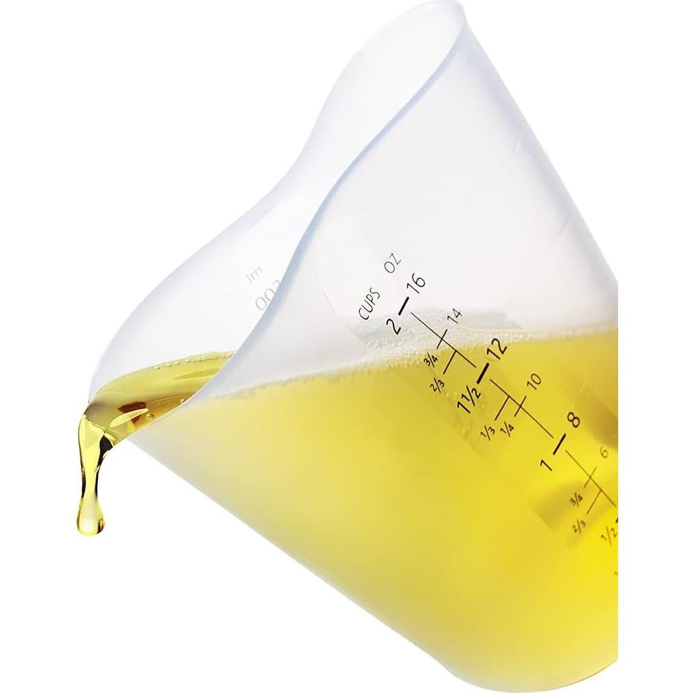 Juego de Tazas de Medir iSi Basics 3 Piezas Silicona Flexible