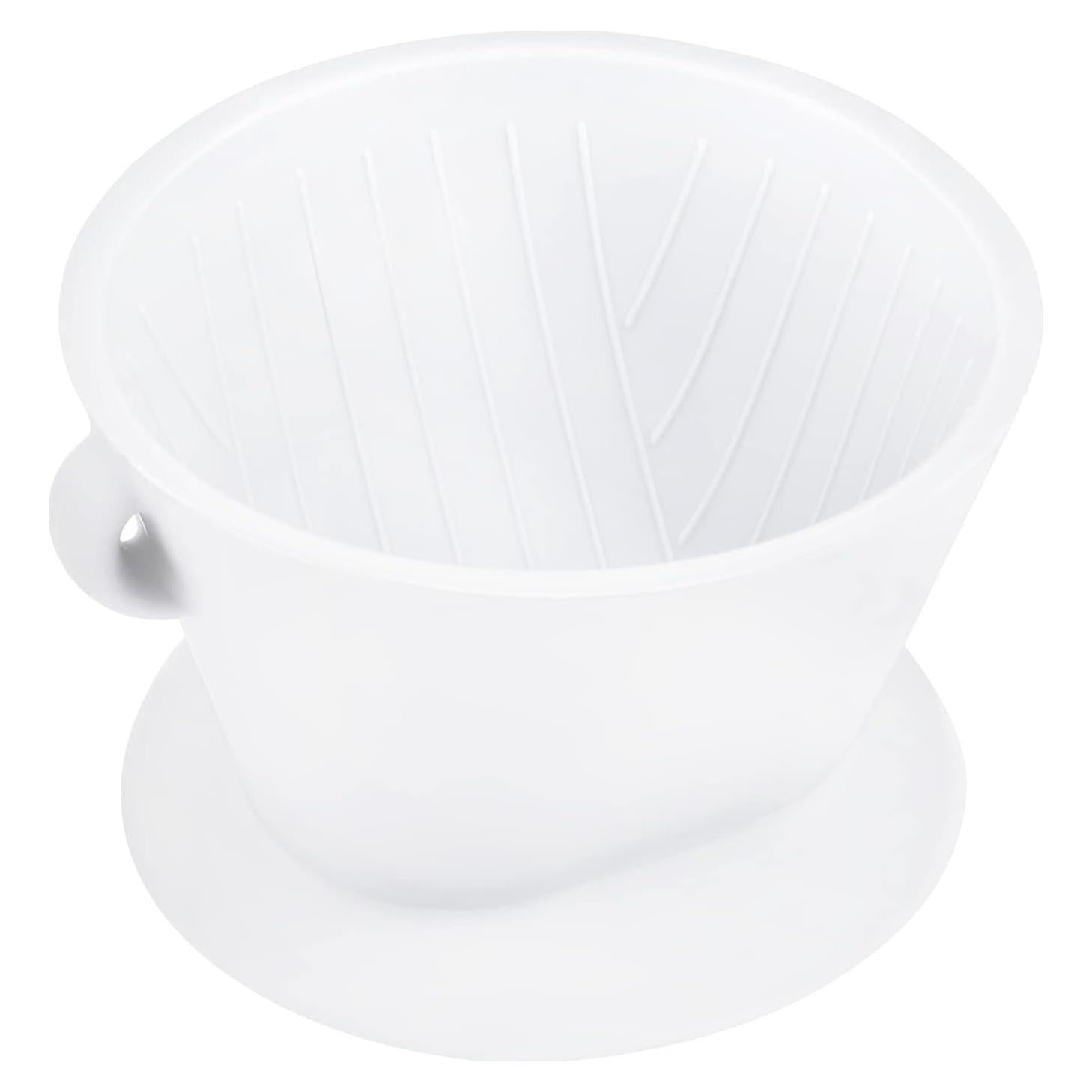 Cafetera de Goteo Segarty 300ml Silicona Colapsable Blanca