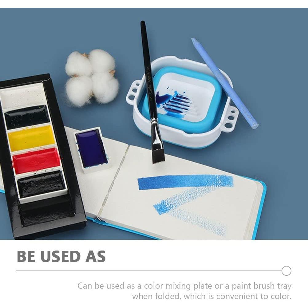 Lavadora de Pinceles Plegable Wakauto 12.5x12.5cm Silicona