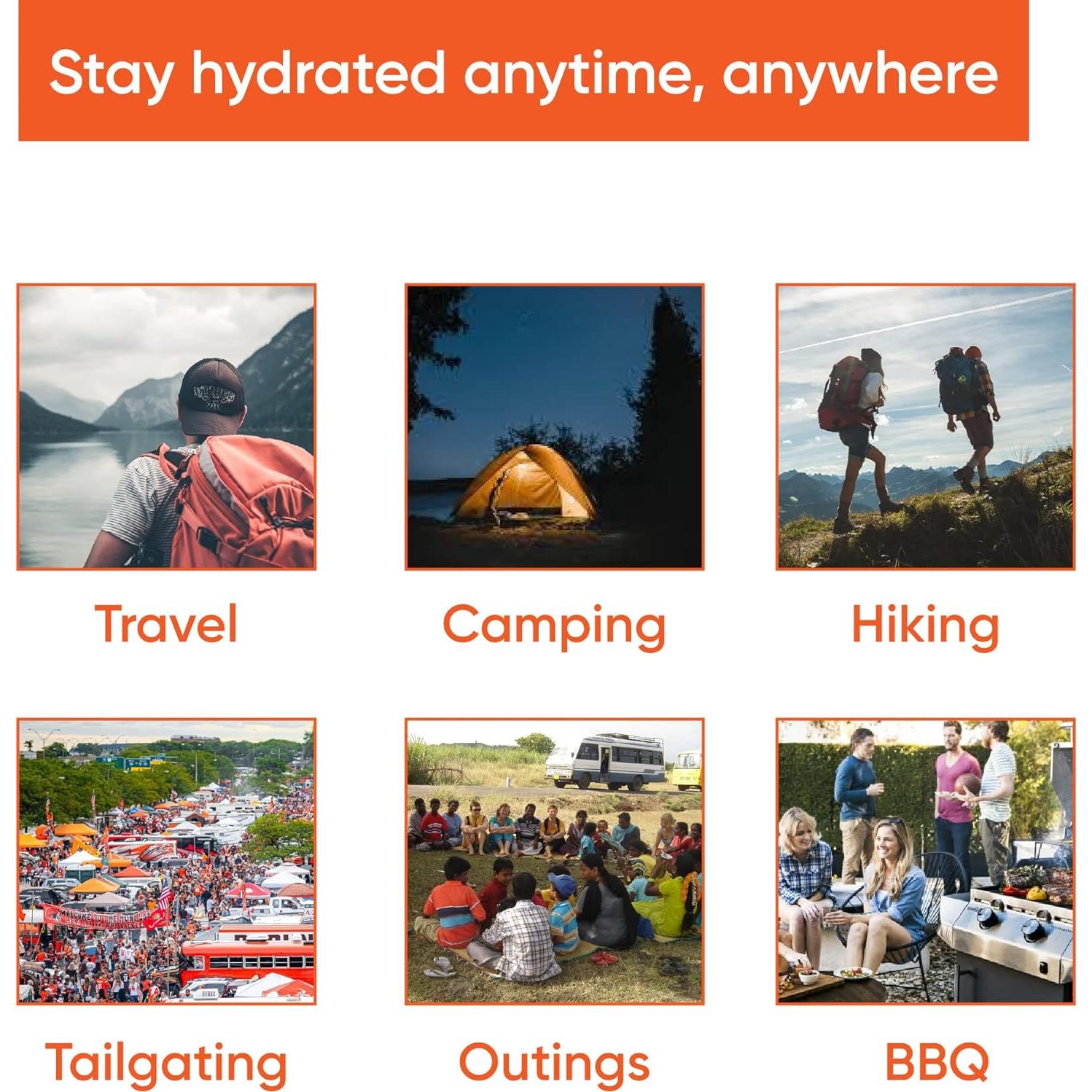 Taza Plegable Reutilizable Gadgetime USA - 4 Unidades Silicona