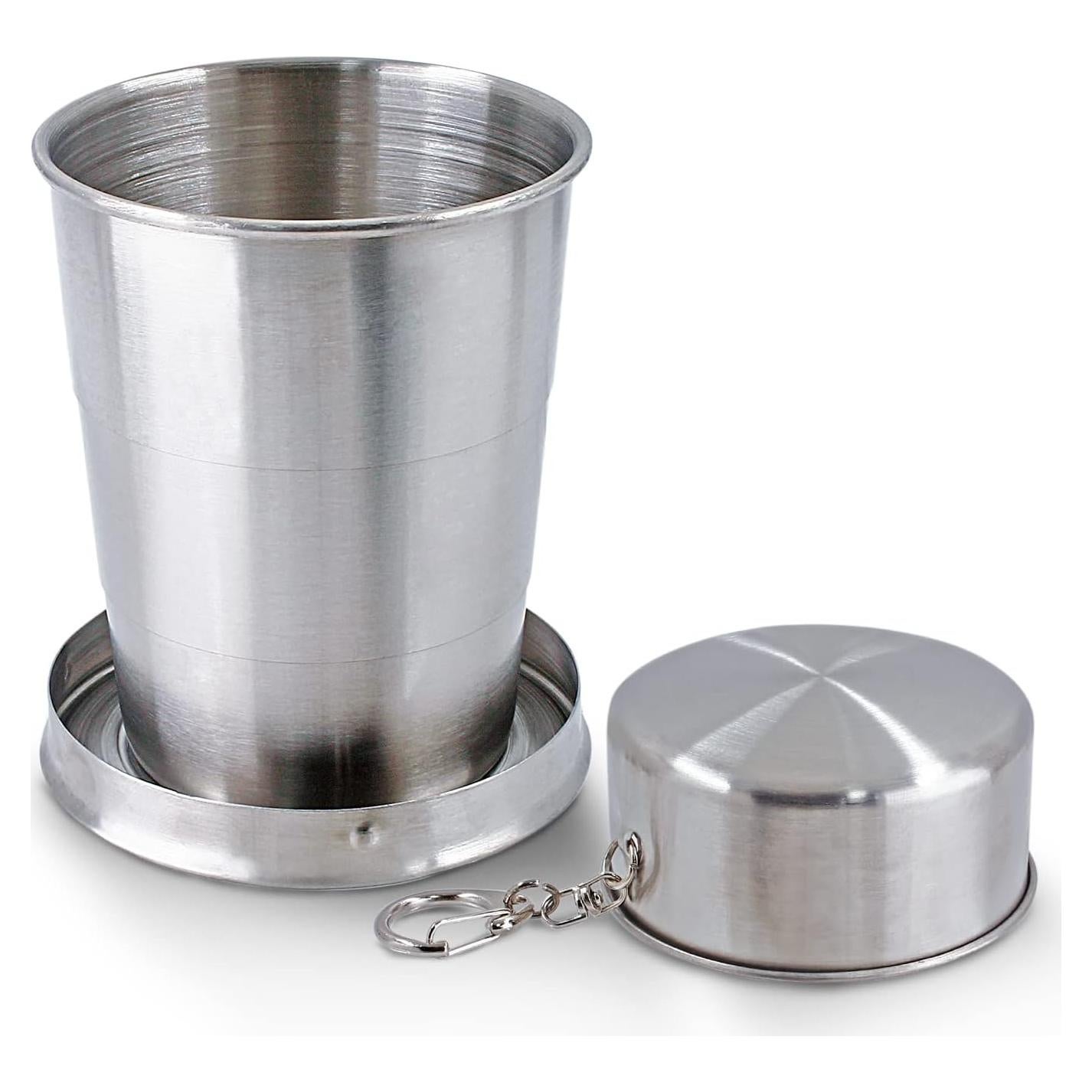 Taza de Viaje Plegable Litoexpe 150ml Acero Inoxidable