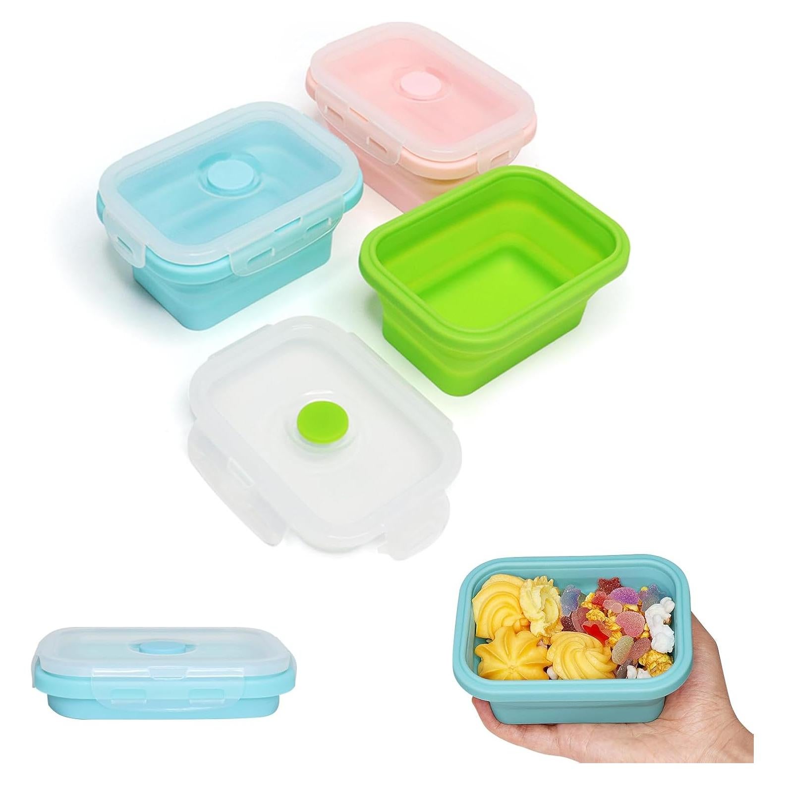 Contenedores de Silicona Colapsables Alimat PluS 350ml - Juego de 3