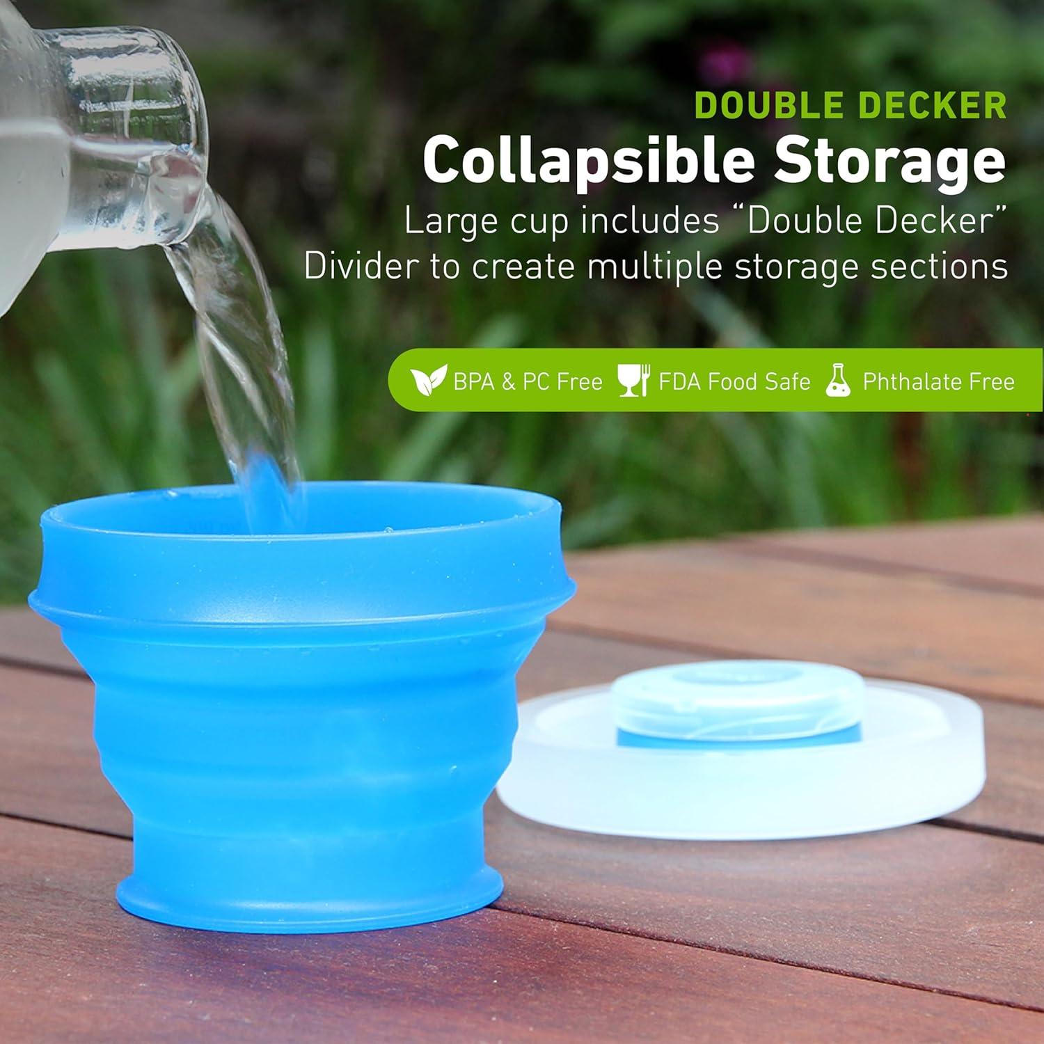 Taza Humangear GoCup Grande 237ml Azul Libre de BPA