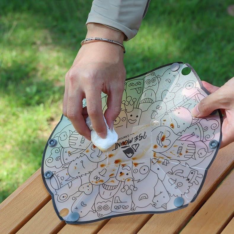 Juego de Utensilios de Camping CASADE11 6 Piezas Plegables