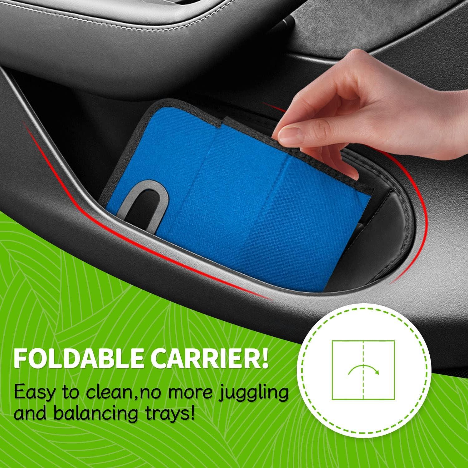 Soporte de Tazas Reutilizable Boczif para 6 Bebidas Azul