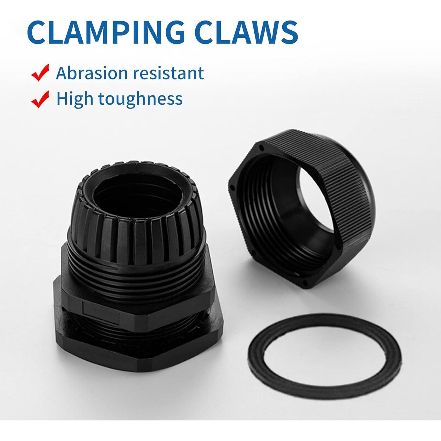 Cable Gland Impermeable LISTENJIALE 50 pcs 3-16mm IP68