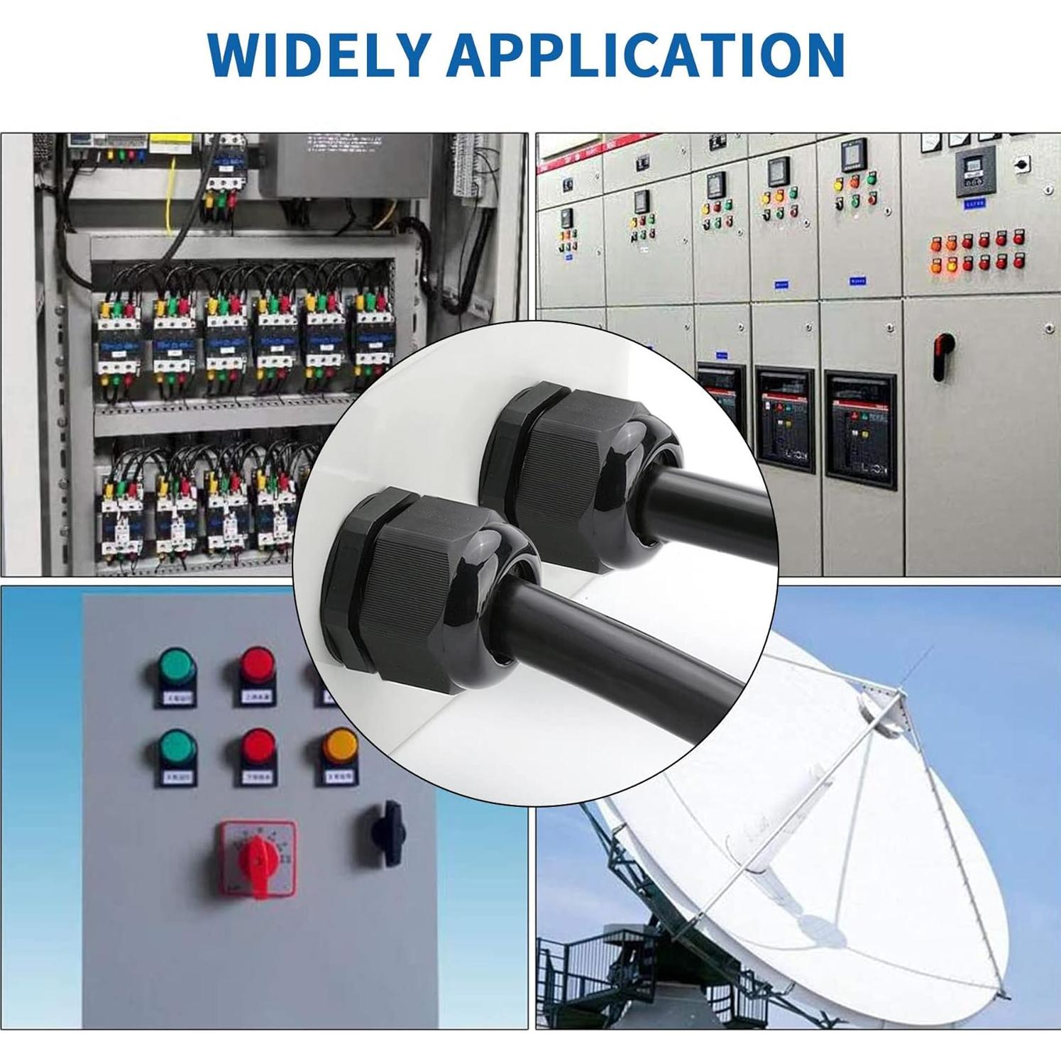 Cable Gland Impermeable LISTENJIALE 50 pcs 3-16mm IP68