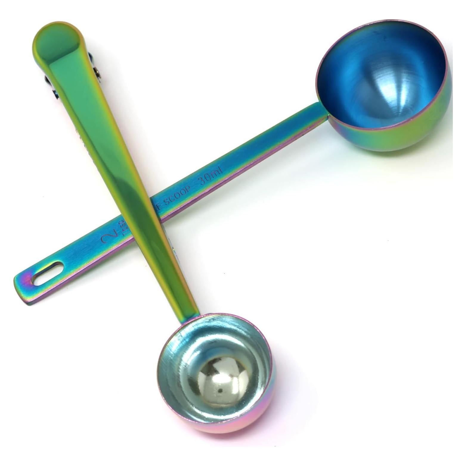 Set de Cucharas Medidoras Arcoíris Yueton - Acero Inoxidable