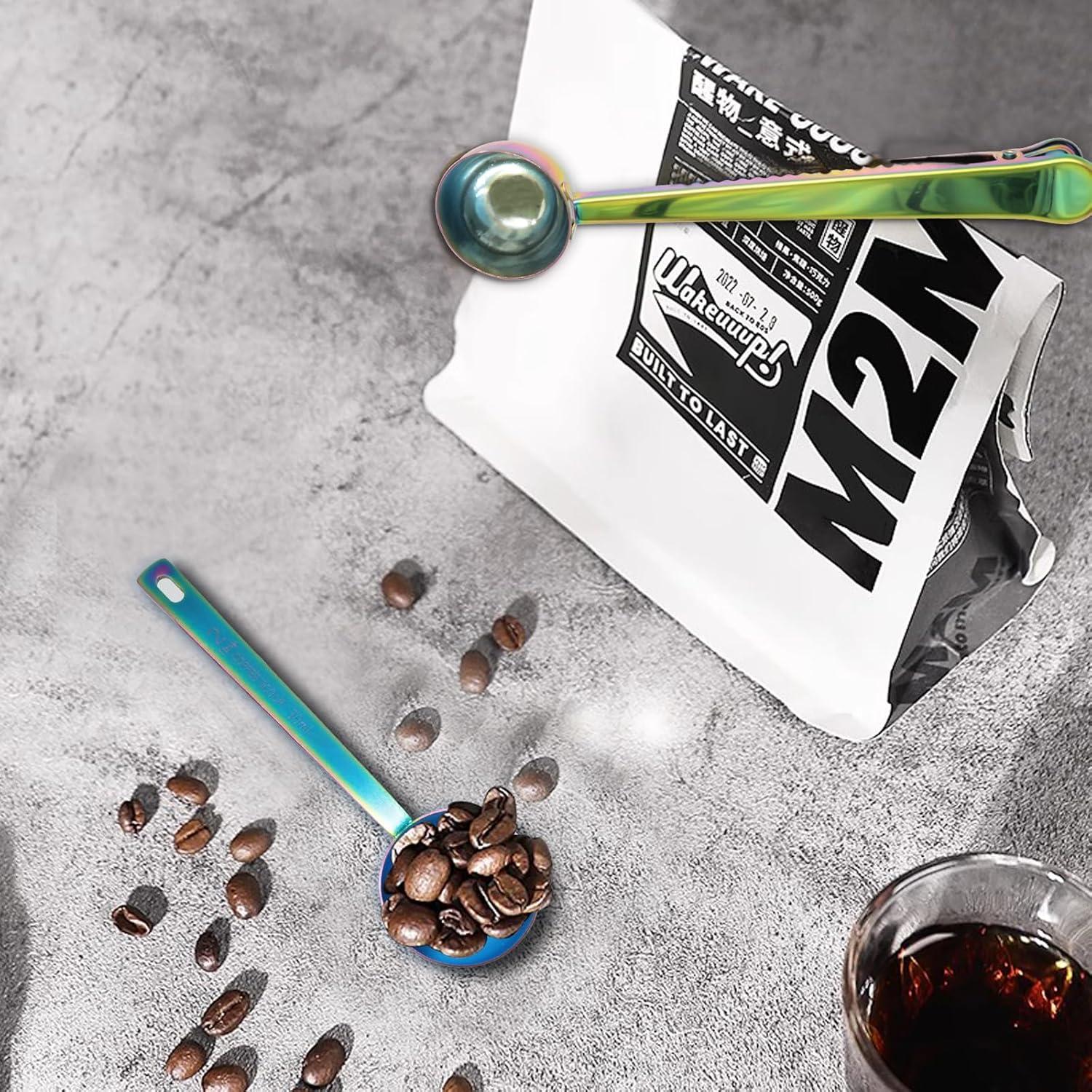 Set de Cucharas Medidoras Arcoíris Yueton - Acero Inoxidable