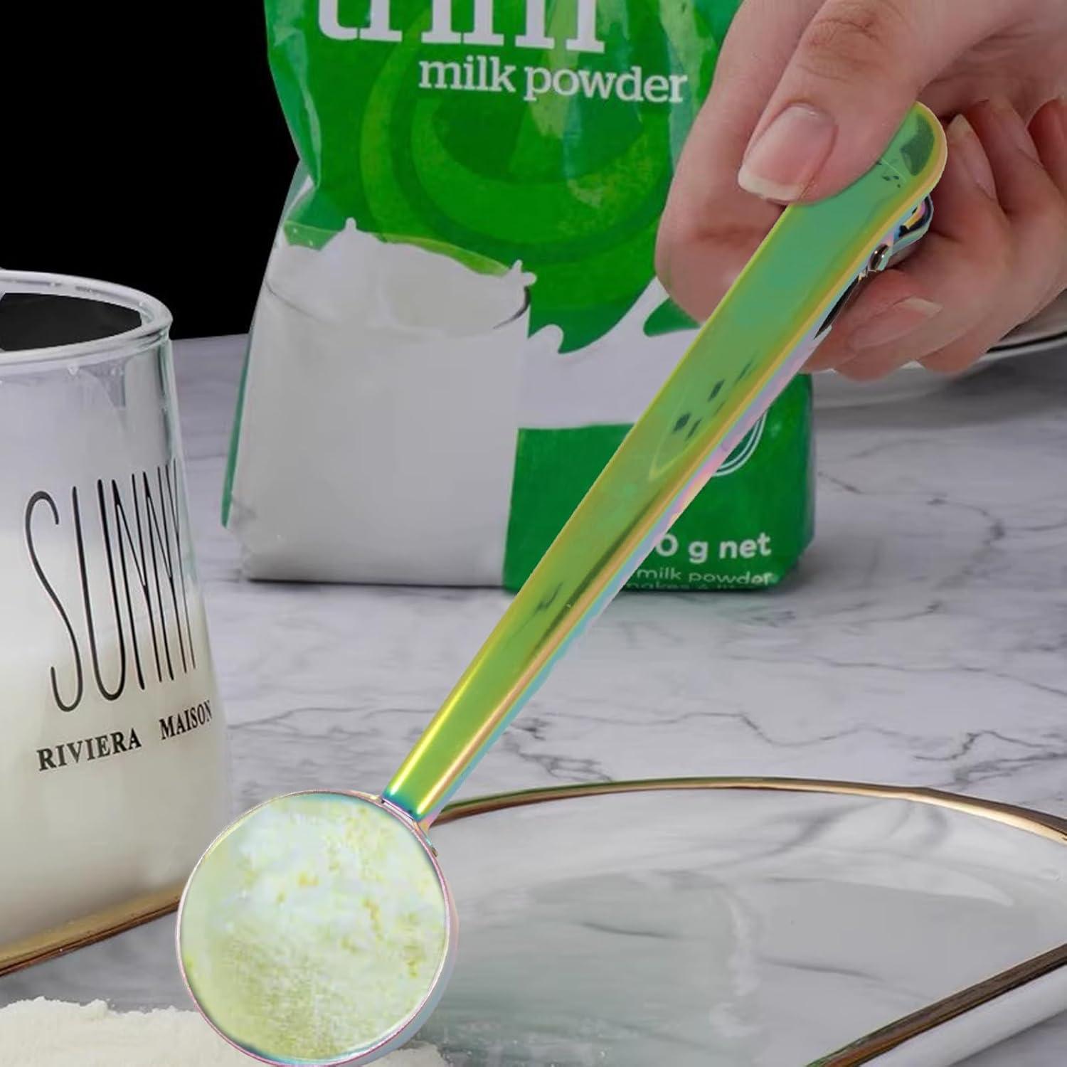 Set de Cucharas Medidoras Arcoíris Yueton - Acero Inoxidable