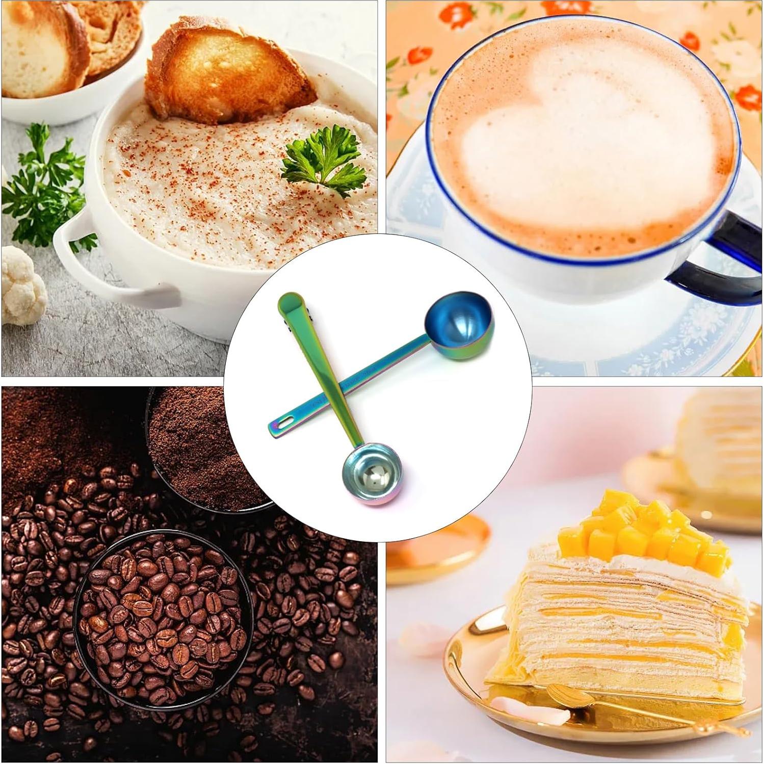 Set de Cucharas Medidoras Arcoíris Yueton - Acero Inoxidable