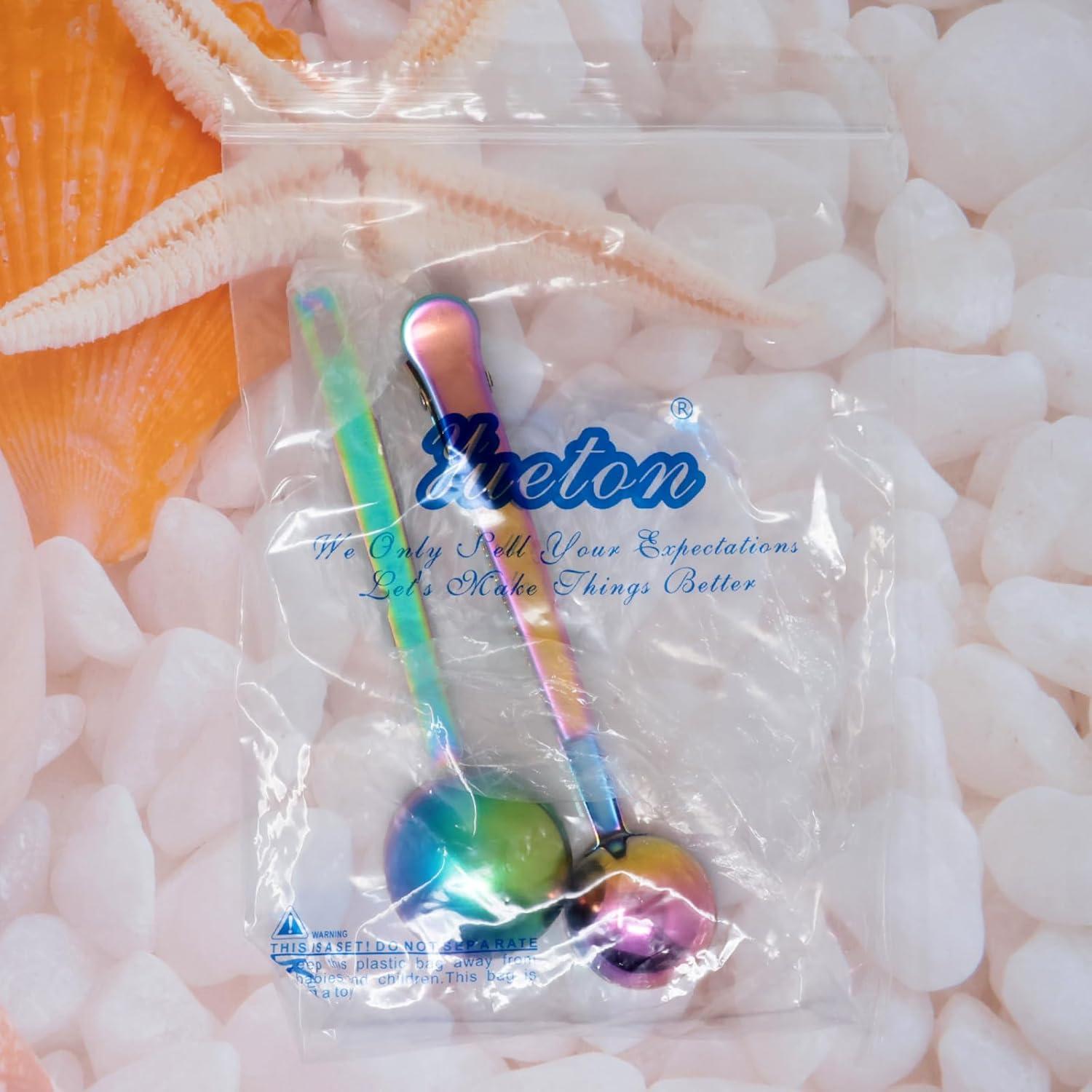 Set de Cucharas Medidoras Arcoíris Yueton - Acero Inoxidable
