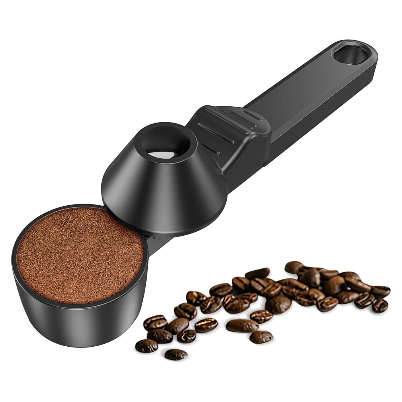 Cucharón con embudo Lov Sprout para café K reutilizables 30ml