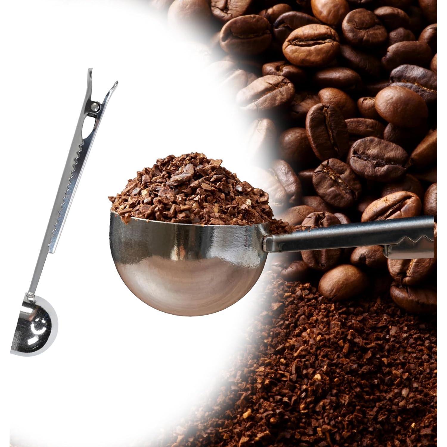 Cucharada Medidora de Acero Inoxidable R&M con Clip