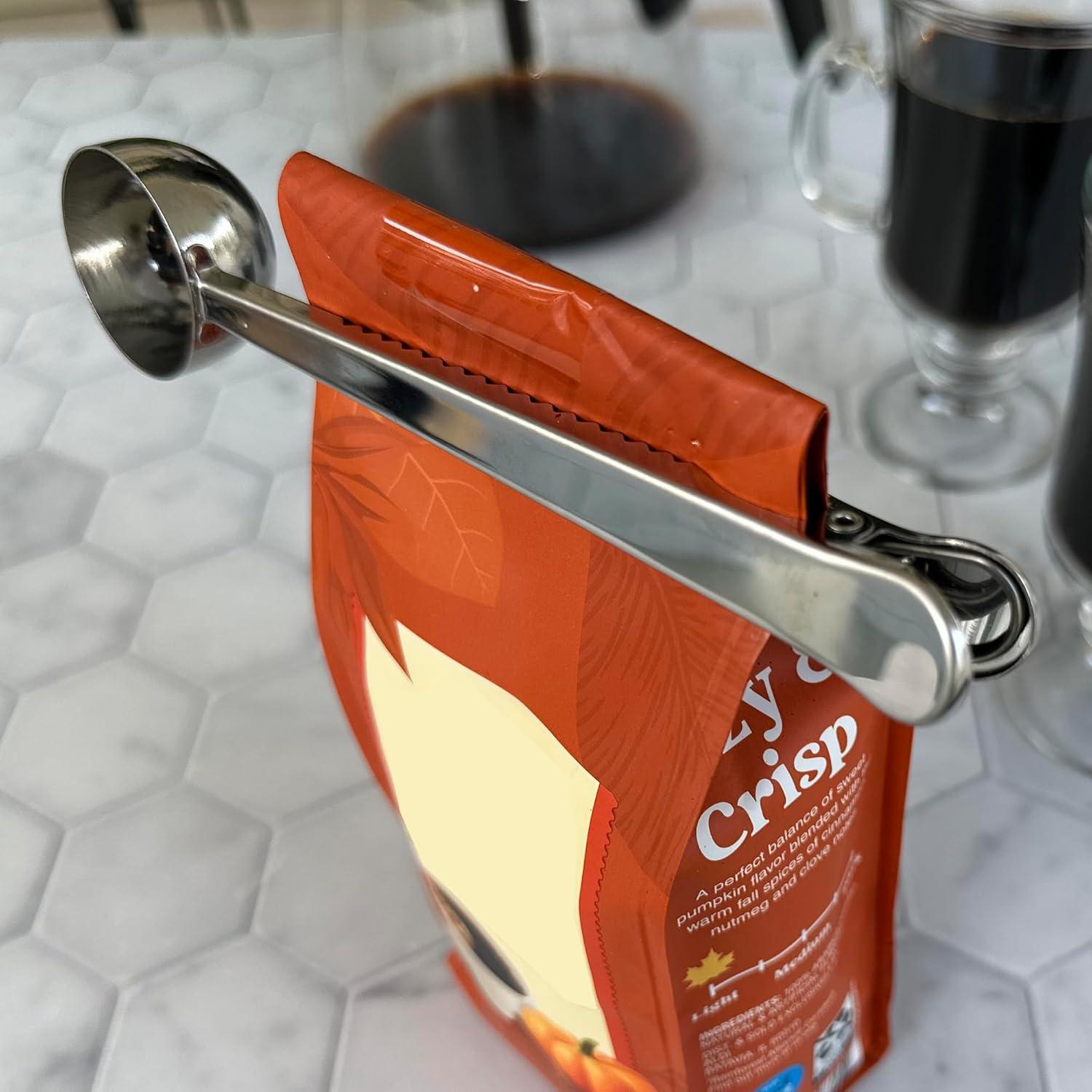 Cucharada Medidora de Acero Inoxidable R&M con Clip