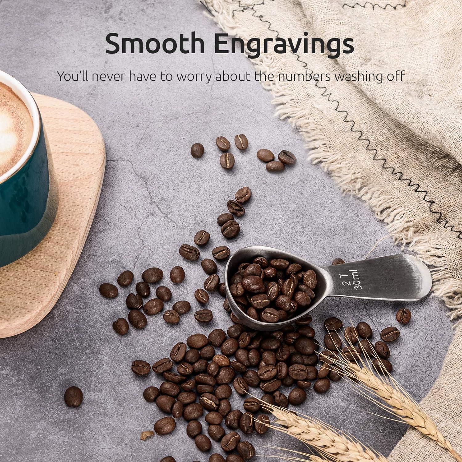 Cucharón Medidor de Café U-Taste Acero Inoxidable 30ml