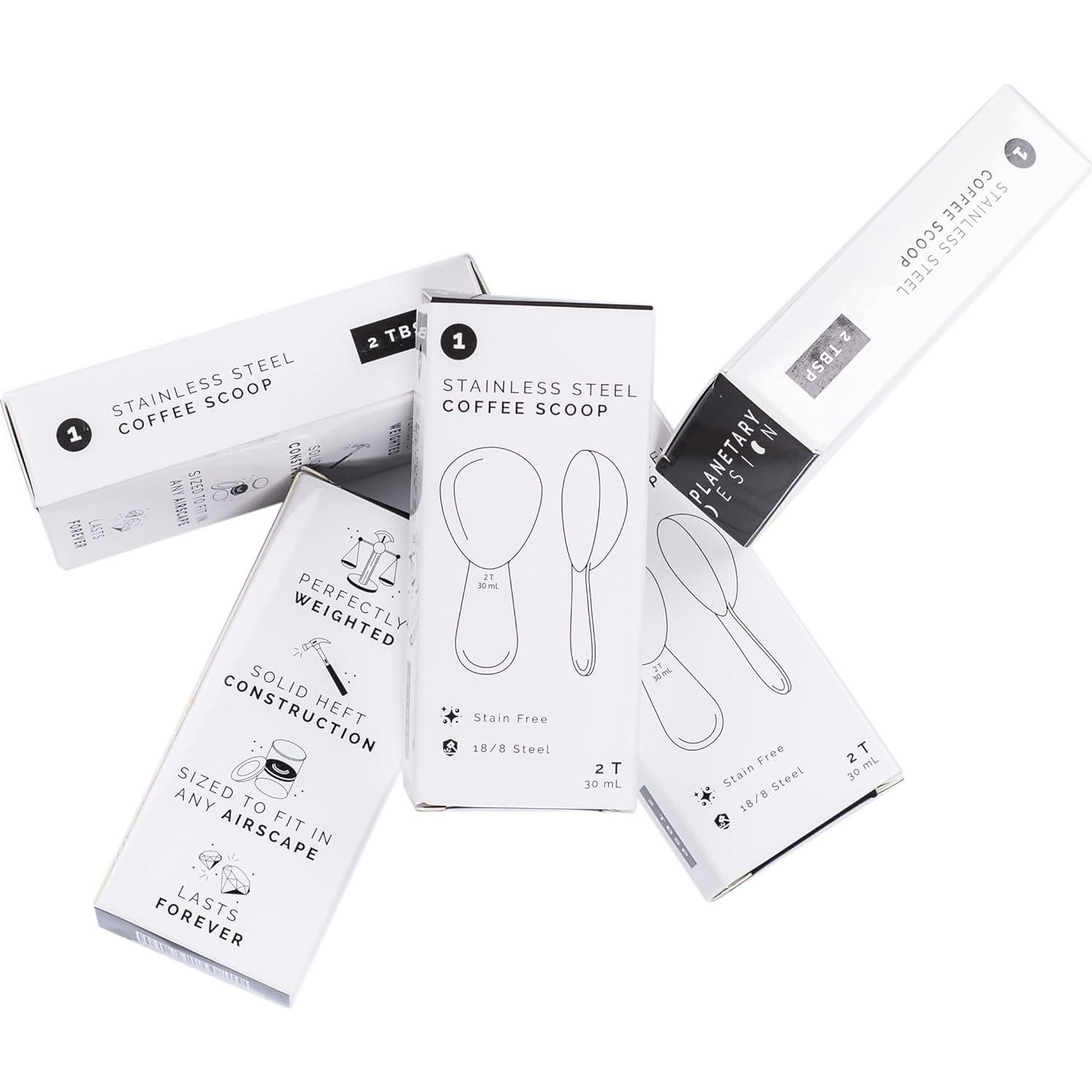 Cucharada de Café Planetary Design 30 ml Acero Inoxidable Negro