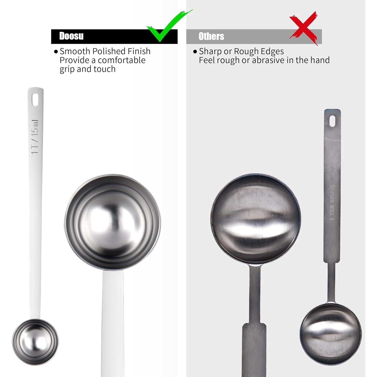 Cucharada Medidora de Acero Inoxidable Doosu 15ml 21.1cm