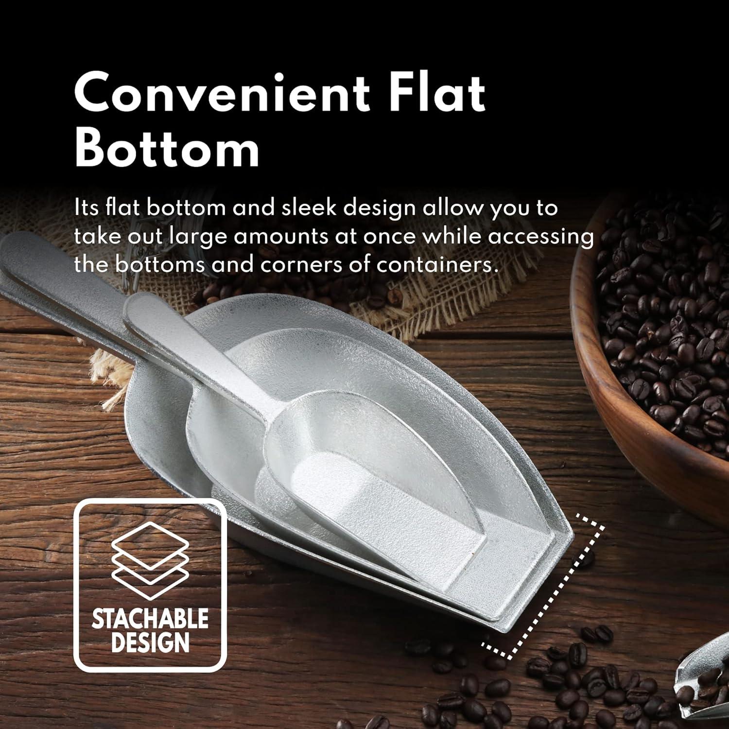 Cucharón de Aluminio Fundido Nueva Estrella 1oz Plata