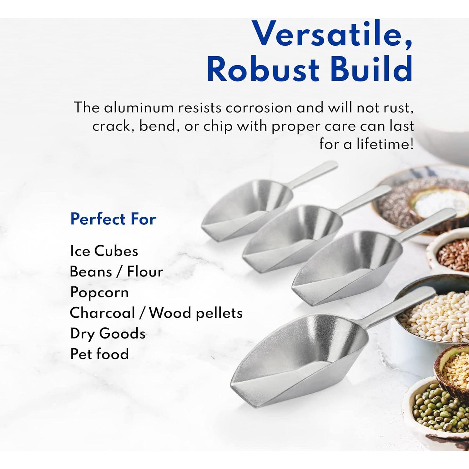 Cucharón de Aluminio Fundido Nueva Estrella 1oz Plata