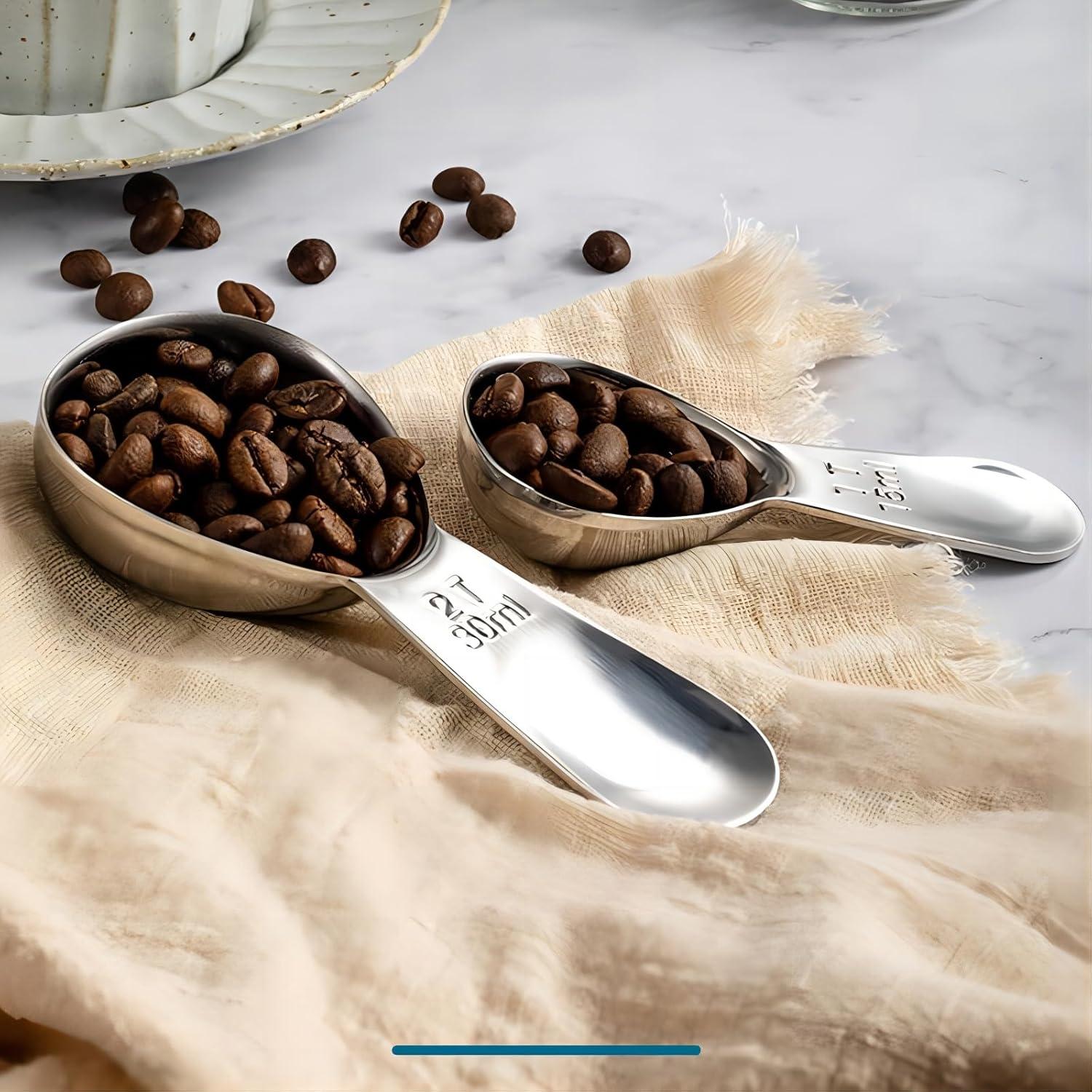 Cuchara Medidora de Café GREATLINK 30ml Acero Inoxidable