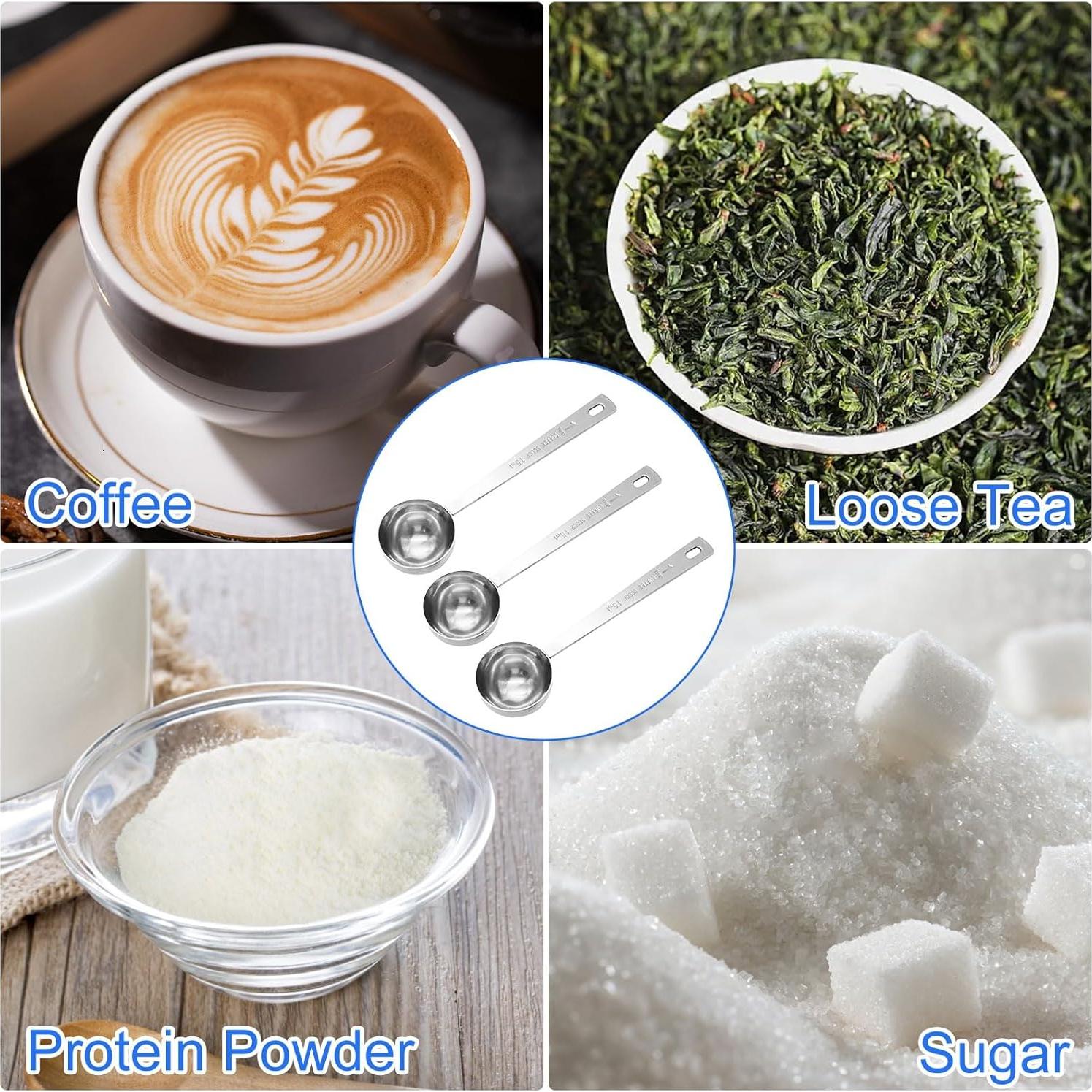 Cucharada Medidora Timoo 15ml Acero Inoxidable Mango Largo