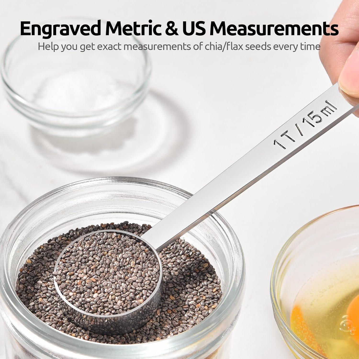 Cucharón Medidor U-Taste Acero Inoxidable 15ml 10.9cm