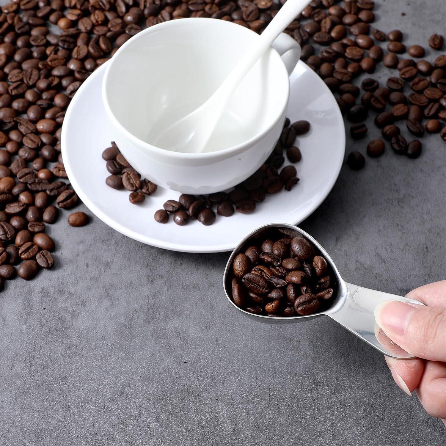 Cuchara medidora de café Bremorou de acero inoxidable 30 ml