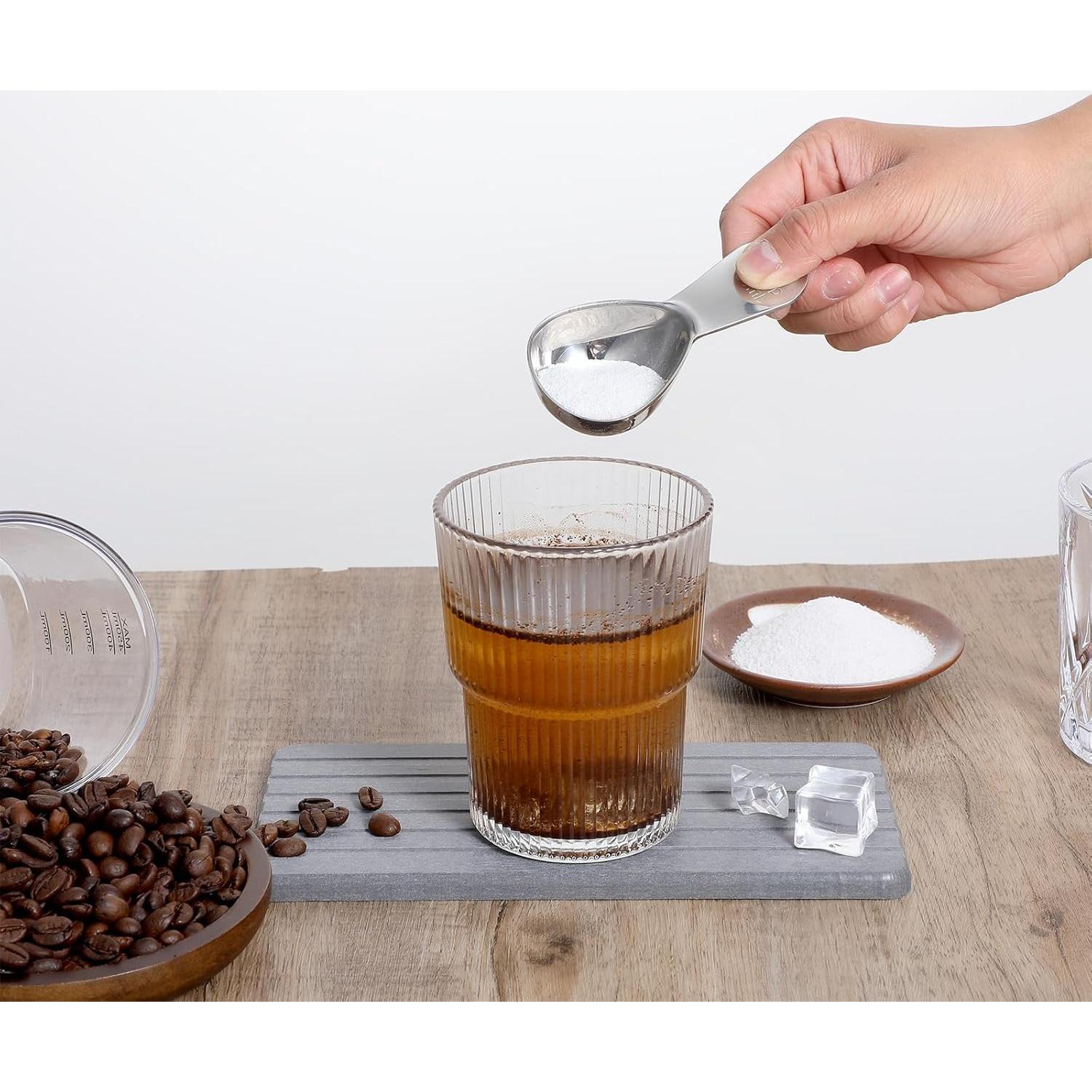 Cuchara medidora de café Bremorou de acero inoxidable 30 ml