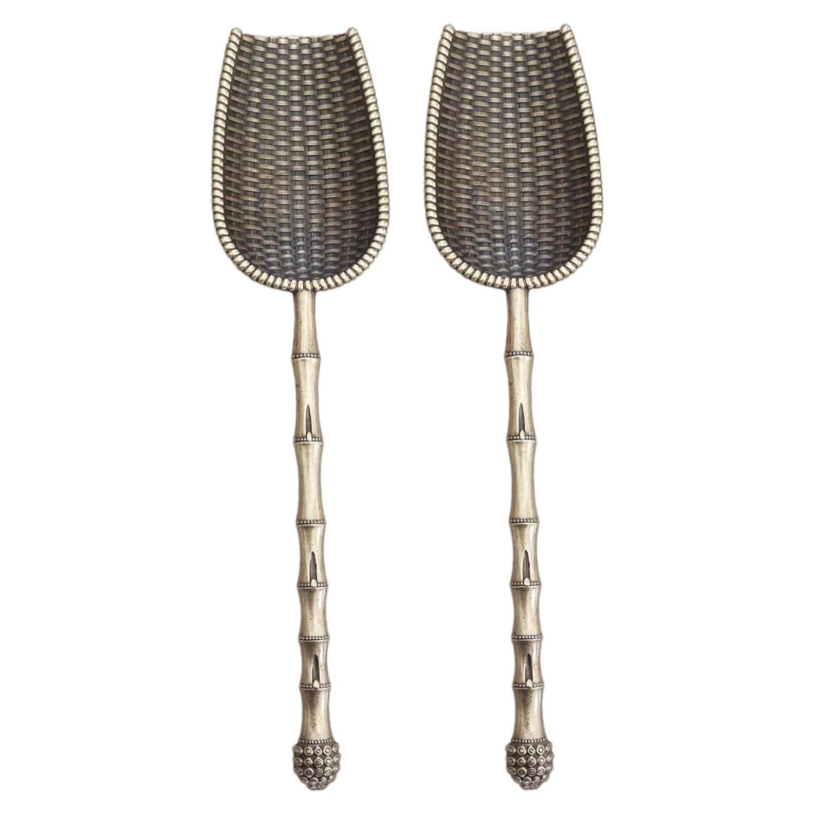 Cucharas de Té de Metal Lexiangguo para Té Suelto y Café