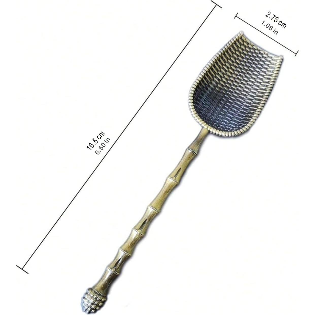 Cucharas de Té de Metal Lexiangguo para Té Suelto y Café