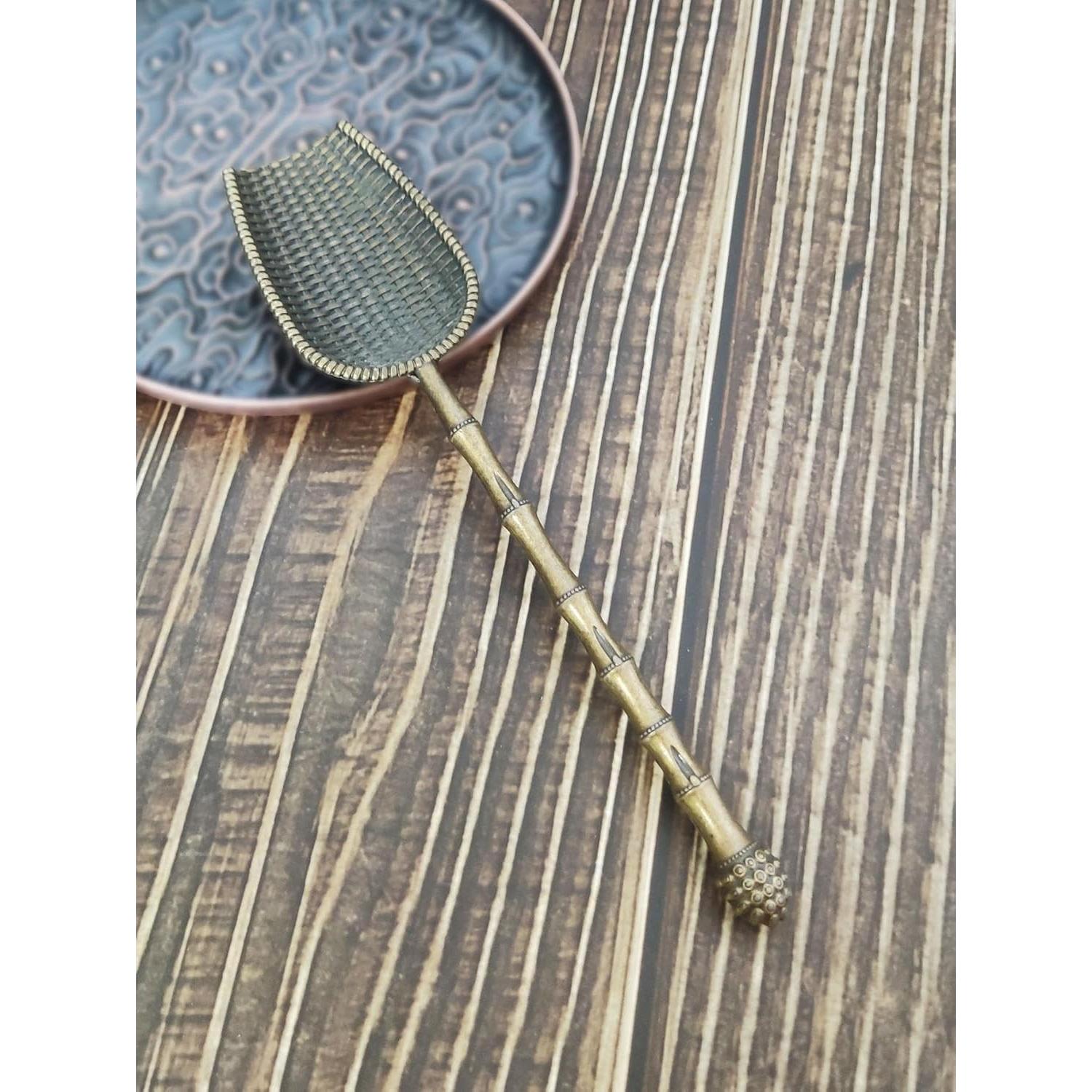 Cucharas de Té de Metal Lexiangguo para Té Suelto y Café