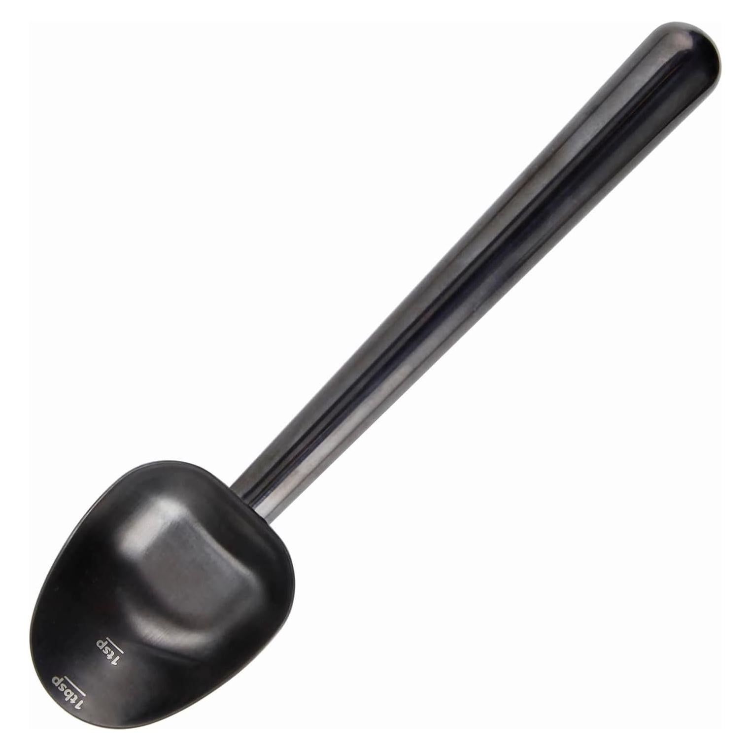 Cuchara Medidora de Café Easyworkz 7g Acero Inoxidable Negro