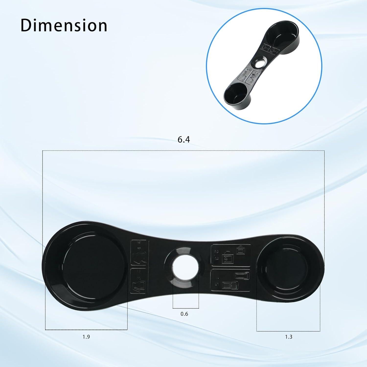 Cuchara Medidora de Café Inteligente Aocies - Doble Cara 1 Pcs