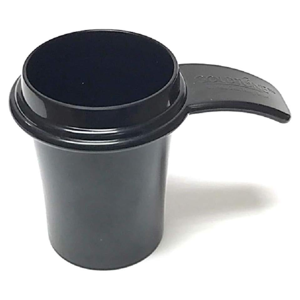 Cucharada y Prensador Reutilizable GoldTone 2-en-1 para Café