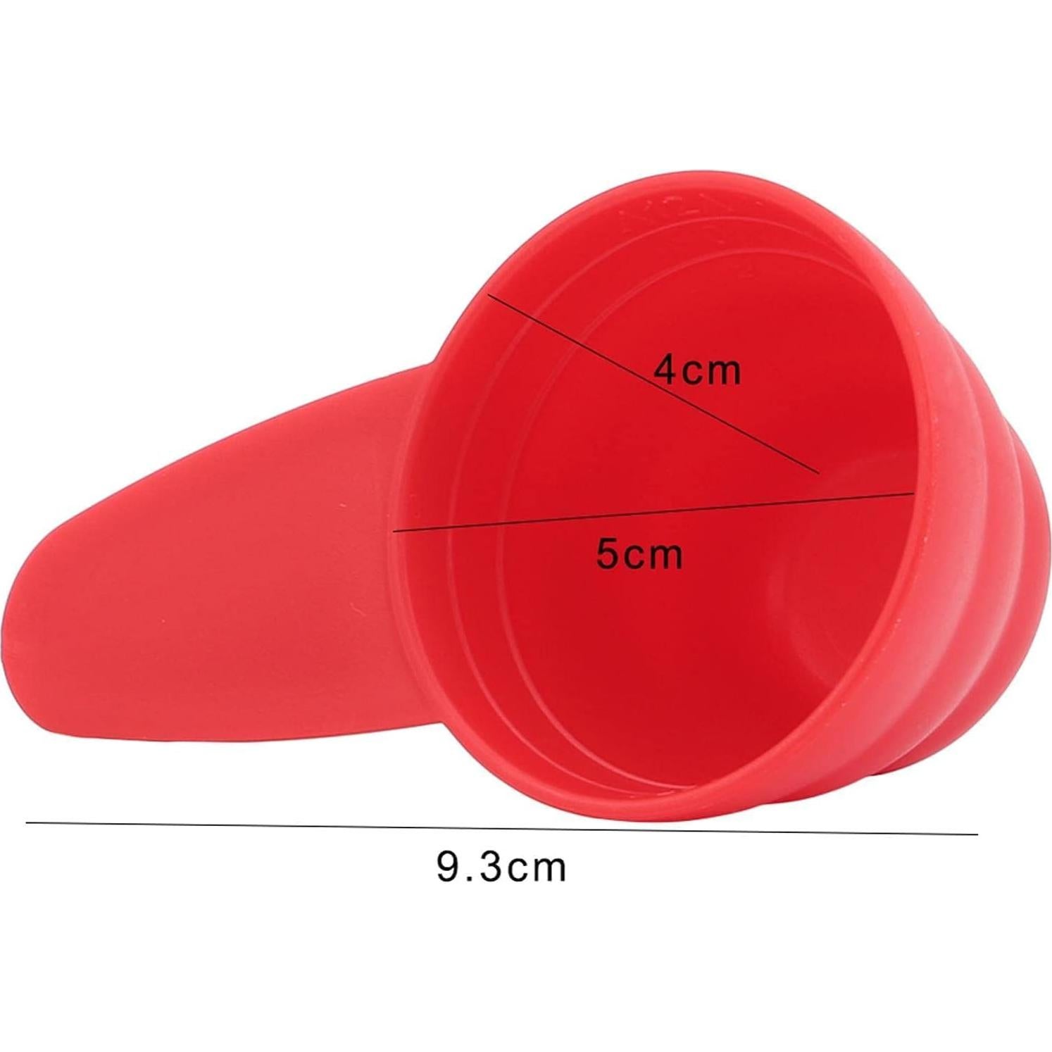 Cucharón de Café DPWOUM de Plástico Rojo Medidor 9g