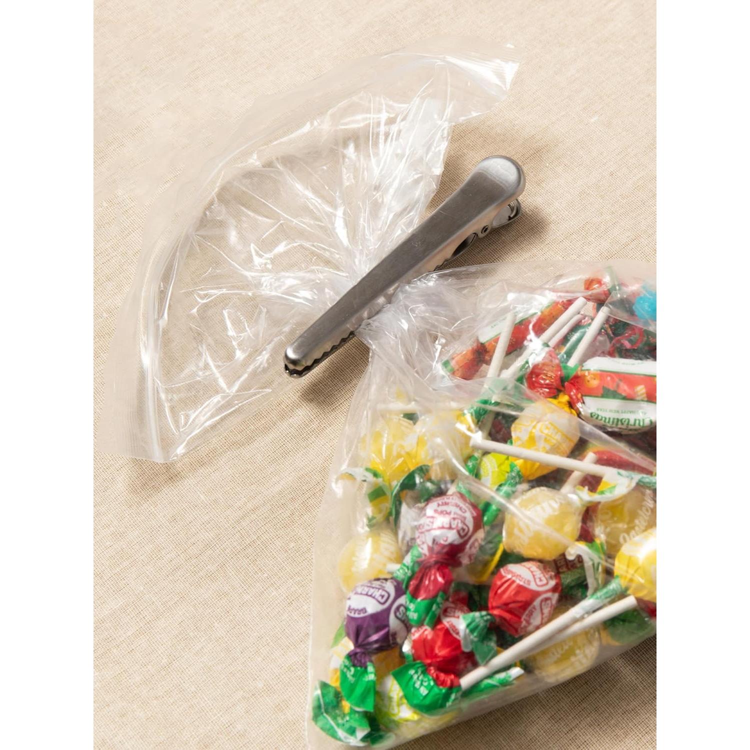 Juego de Clip y Cucharada Medidora Acero Inoxidable Atematem