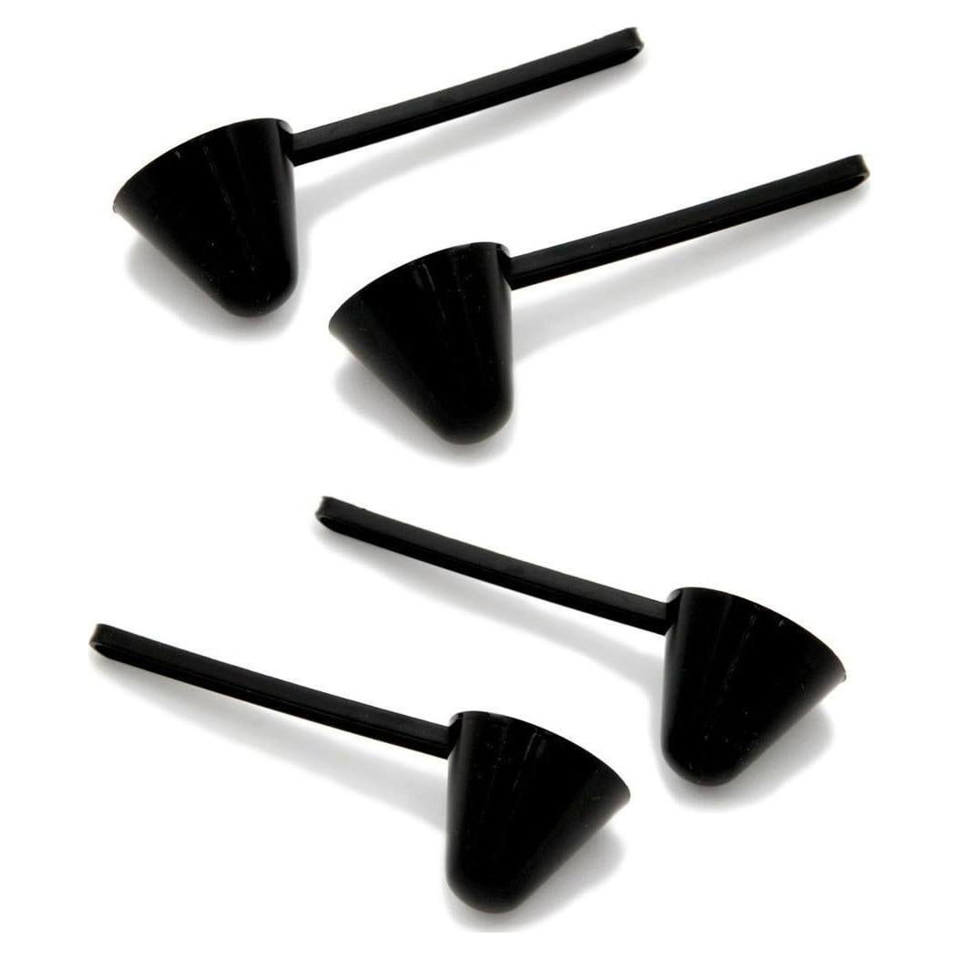 Cuchara Medidora de Café Chef Craft 4 Piezas Plástico Negro